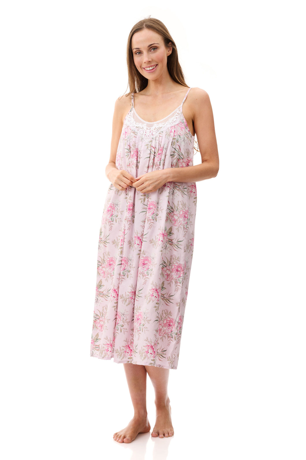 Givoni Lauren Nightie in pure cotton lawn Australia