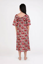 Load image into Gallery viewer, Arabella Cotton Nightie with Shirred Bodice MD-83F4