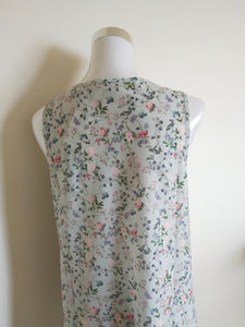 Love and Lustre Cotton Voile Short Nightie in Botanica Print LL881T